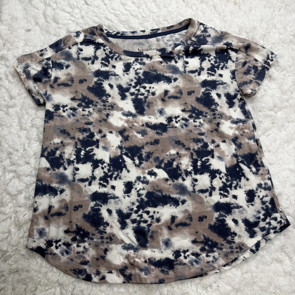 Koolaburra by UGG Women's Small Short Sleeve Graphic Tee Tie-dye T-Shirt Summer